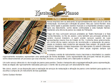 Tablet Screenshot of kerstenpianos.com